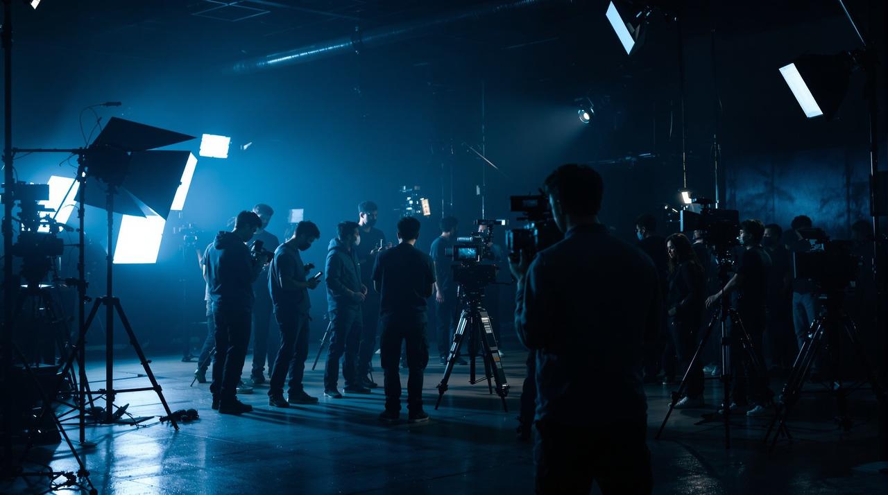 八戒视频制作现场